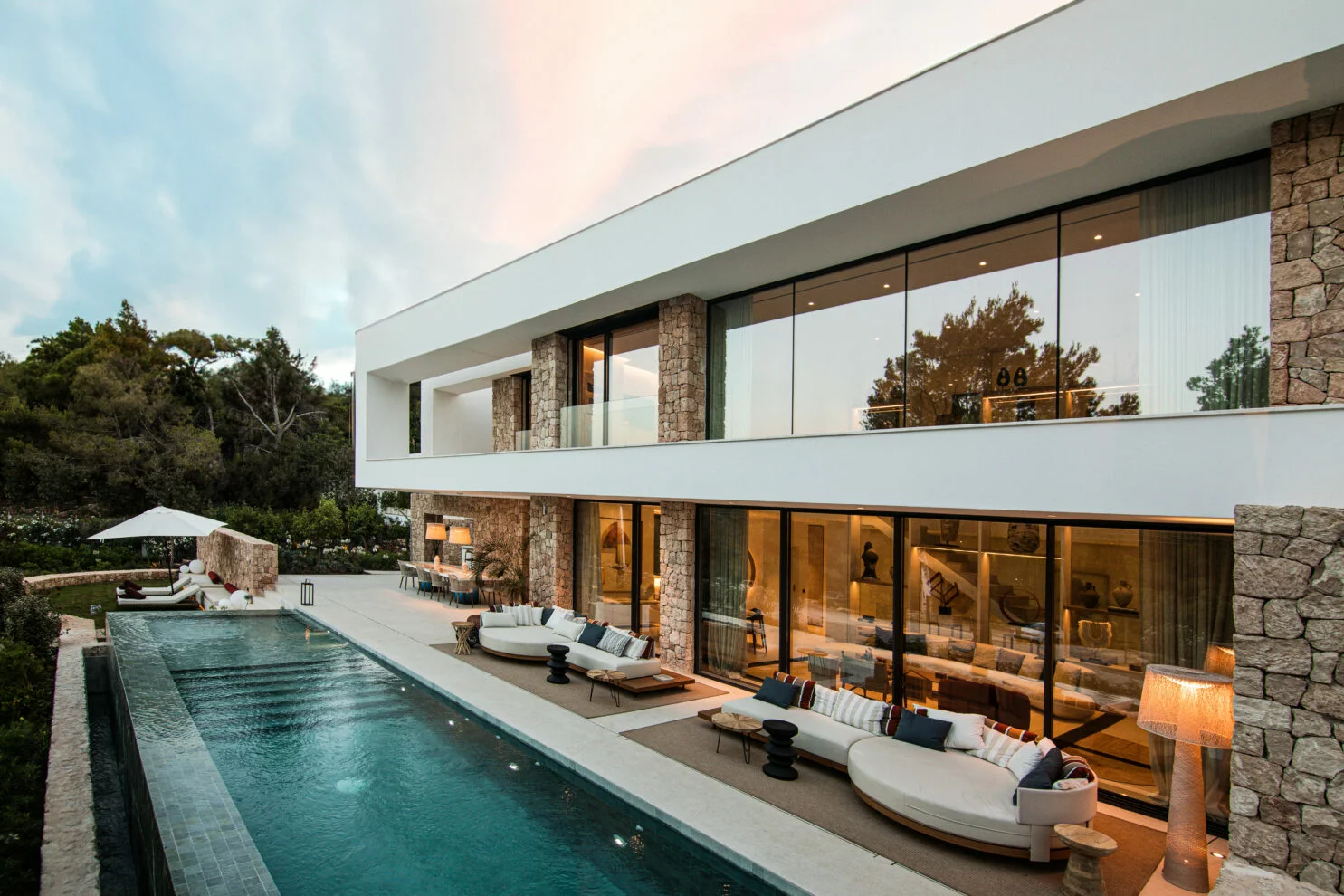 Luxury Home Development with Rich Landscaping in Roca Llisa, Ibiza
