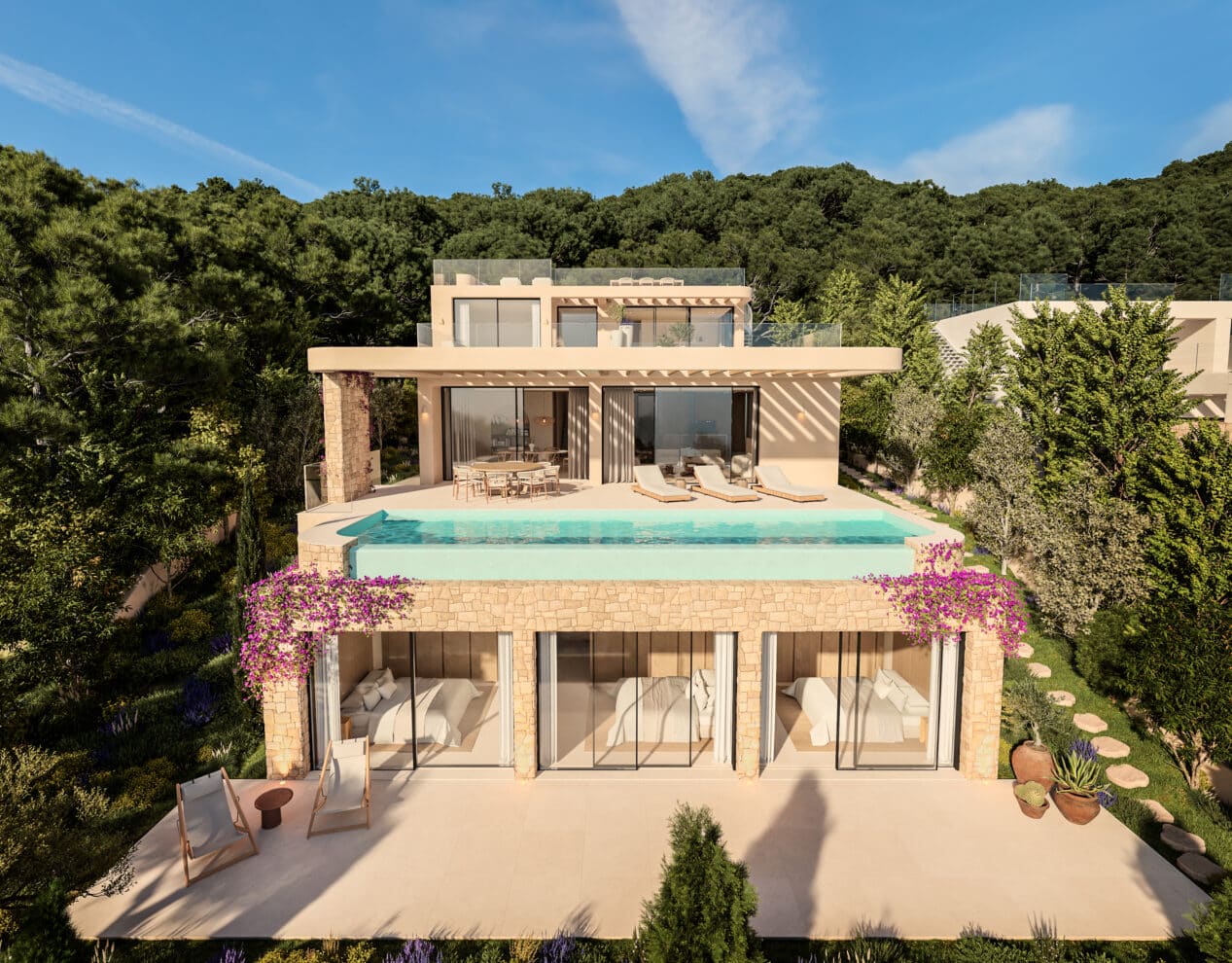 New Development Villas in Santa Eularia, Ibiza