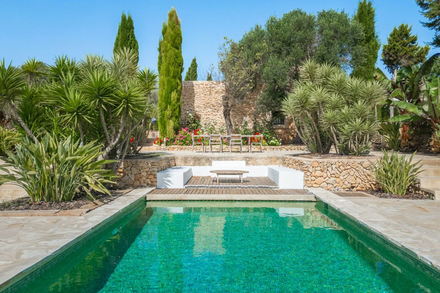 5-Bed Luxury Villa with Heated Saltwater Pool in Benimussa Valley, Ibiza