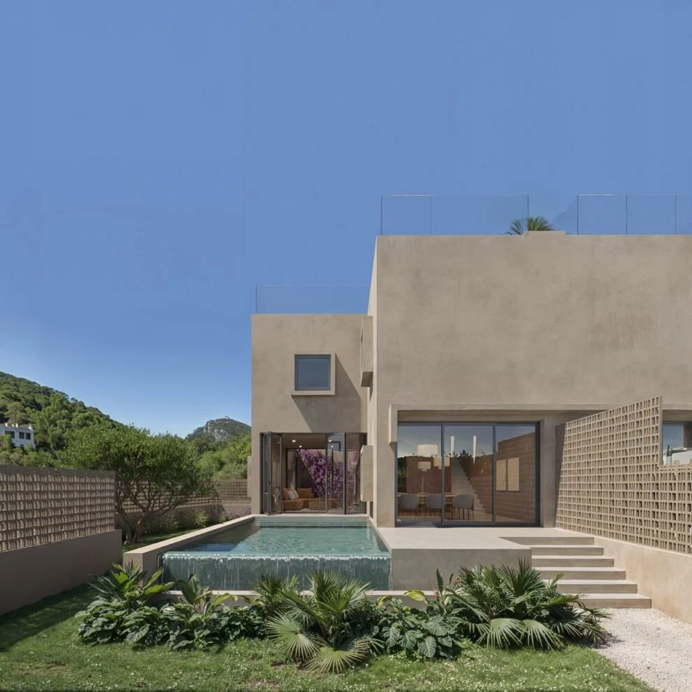 3-bed townhouses with veggie gardens in San Miguel