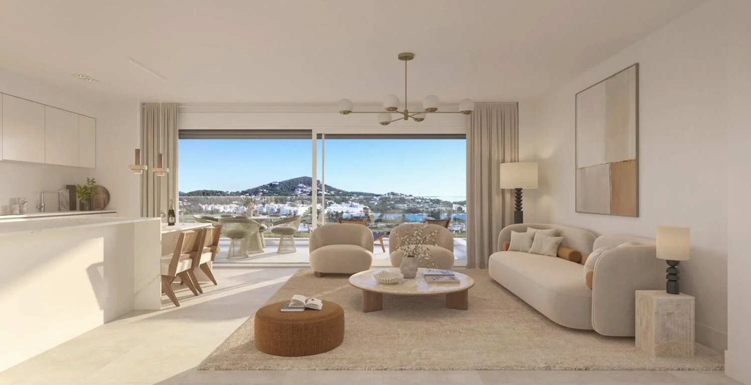 2-bed Marina Botafoch apartments with sea & old town views