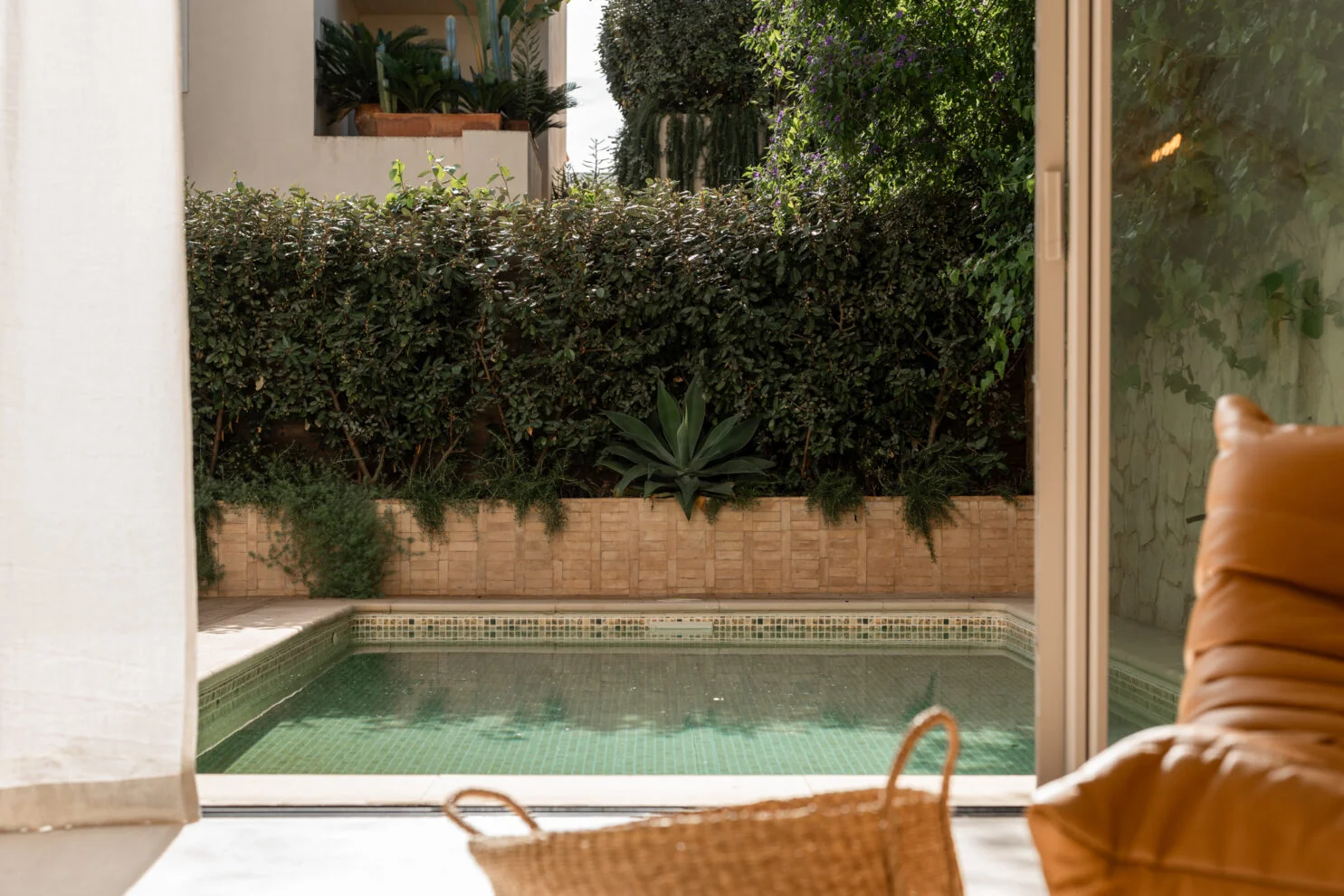 Design Townhouse with pool, rooftop and garden in the centre of Santa Gertrudis